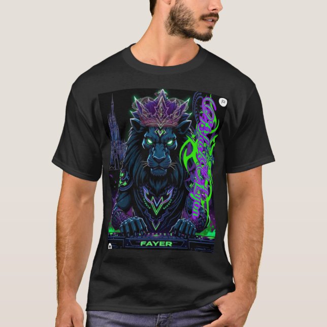 Blacklyon for djs 001 T-Shirt (Vorderseite)