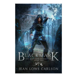 Blackmark Glossy Book Cover Art Poster
