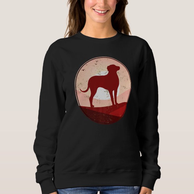 Blackmouth Cur Retro Sweatshirt (Vorderseite)