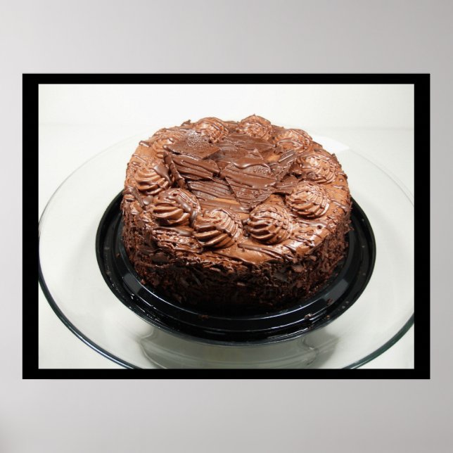 Blackout Chocolate Cake Poster (Vorne)