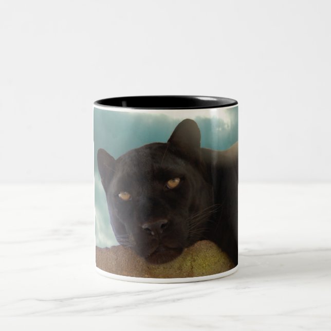 blackpanther3 zweifarbige tasse (Mittel)