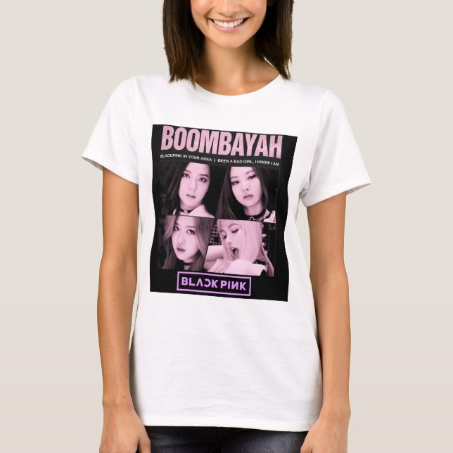 BlackPink BoomBayah T-Shirt (Vorderseite)