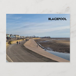 Blackpool Beach Postkarte