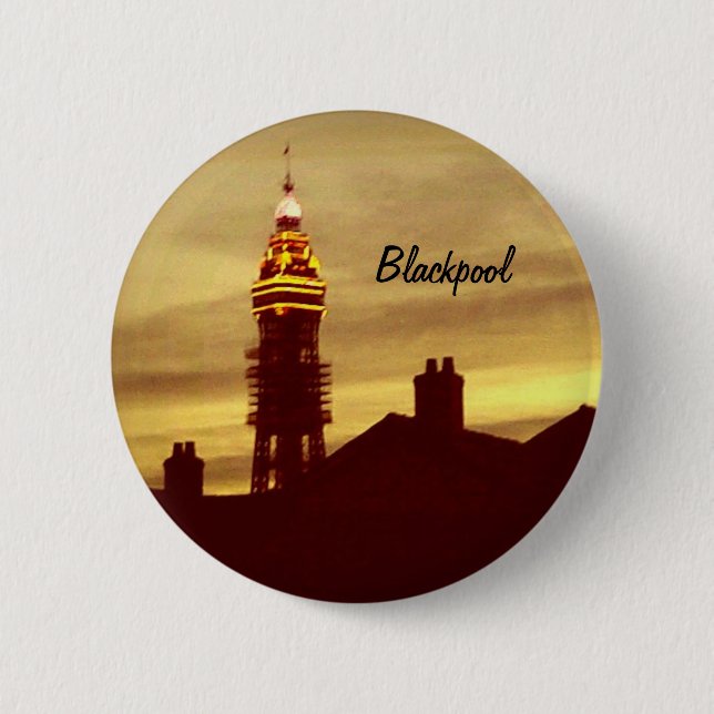 Blackpool Button (Vorderseite)
