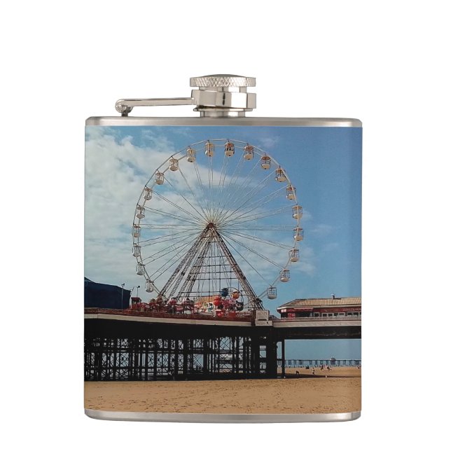 Blackpool Flachmann (Vorderseite)