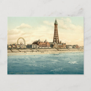 Blackpool II, Lancashire, England Postkarte