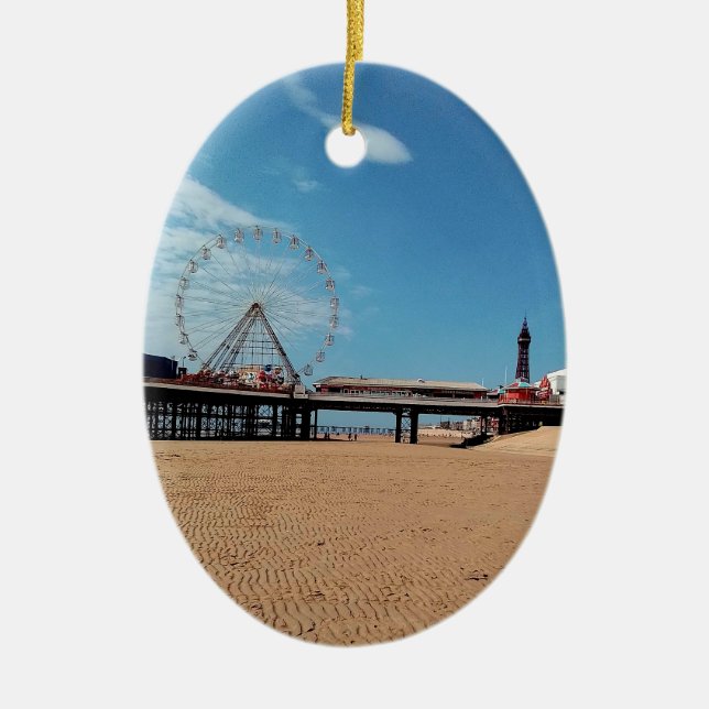 Blackpool Keramik Ornament (Vorne)