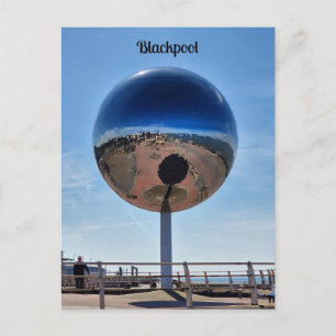 Blackpool Mirrorball Postkarte