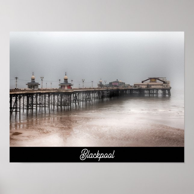 Blackpool North Pier Poster (Vorne)