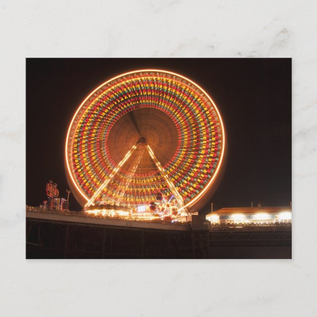 Blackpool Pier Postkarte (Vorderseite)