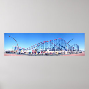 Blackpool Pleasure Beach Poster