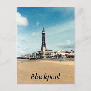 Blackpool Postkarte