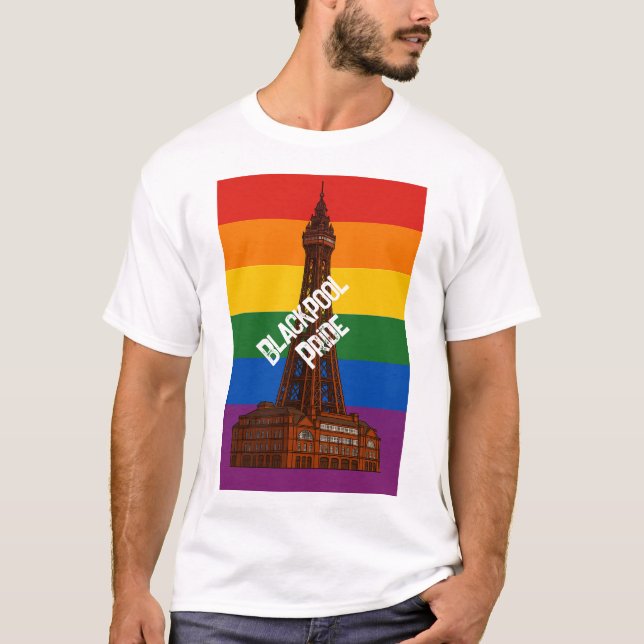 Blackpool Pride T-Shirt (Vorderseite)
