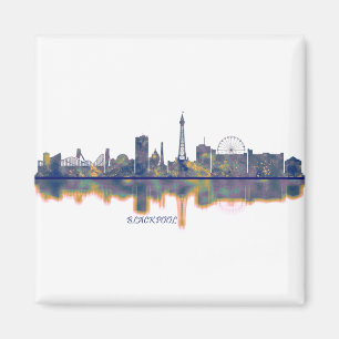 Blackpool Skyline Magnet