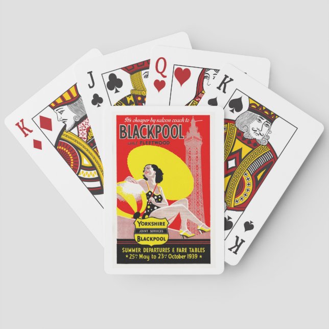 Blackpool Spielkarten (Rückseite)