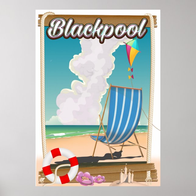 Blackpool Strandprospekt Poster (Vorne)