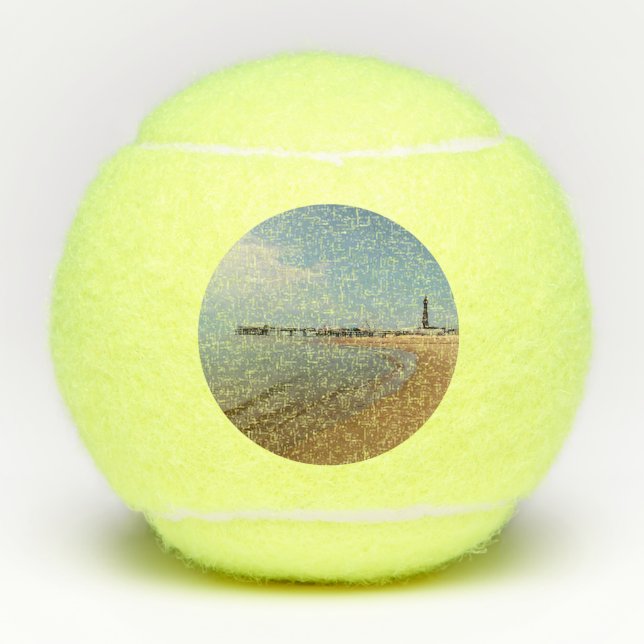 Blackpool Tennisbälle (Vorderseite)