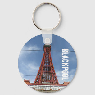Blackpool Tower and Day Sky  Schlüsselanhänger