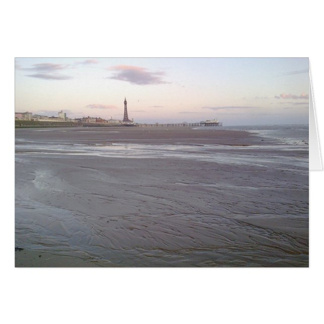 Blackpool Tower Card (Vorderseite (Horizontal))