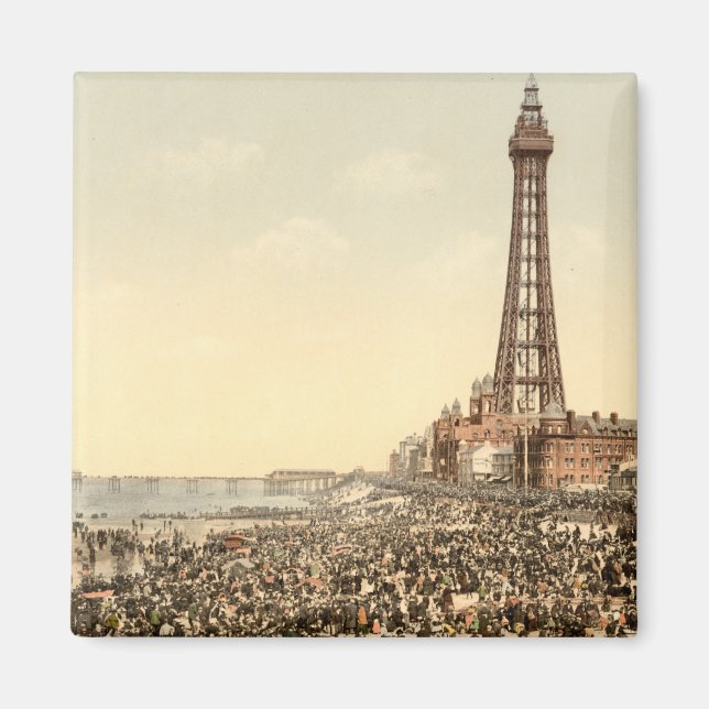 Blackpool Tower III, Lancashire, England Magnet (Vorne)