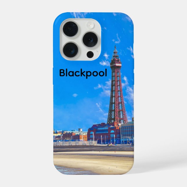 Blackpool Tower iPhone Hülle (Rückseite)