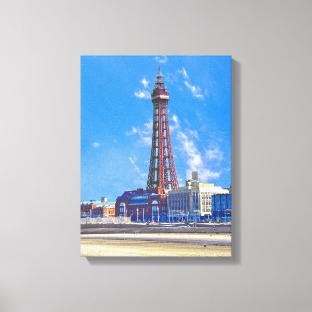 Blackpool Tower Leinwanddruck (Vorderseite)
