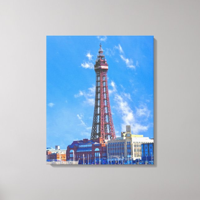 Blackpool Tower Leinwanddruck (Vorderseite)