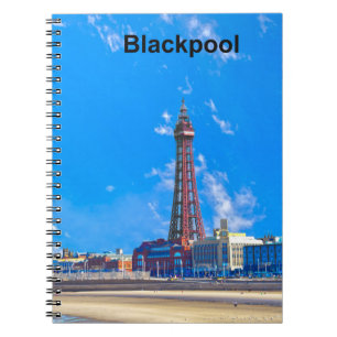 Blackpool Tower Notizblock