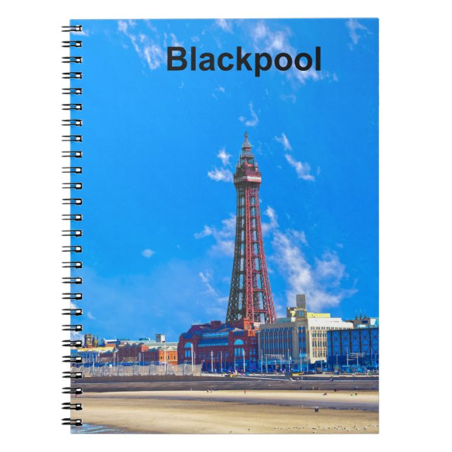 Blackpool Tower Notizblock (Vorderseite)