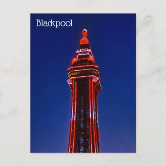 Blackpool Tower Postcard Postkarte