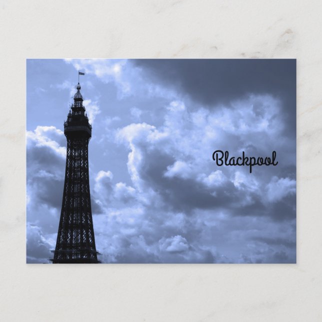 Blackpool Tower Postcard Postkarte (Vorderseite)