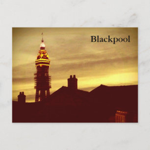 Blackpool Tower Postcard Postkarte