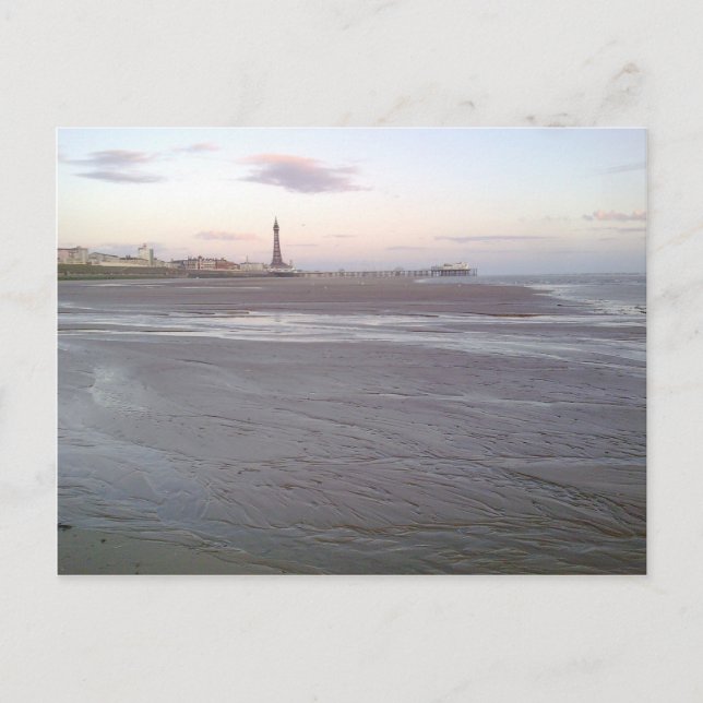 Blackpool Tower Postcard Postkarte (Vorderseite)