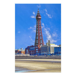 Blackpool Tower Poster