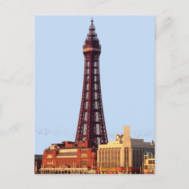 Blackpool Tower Postkarte (Vorderseite)