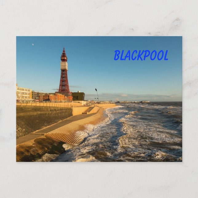 Blackpool Tower Postkarte (Vorderseite)