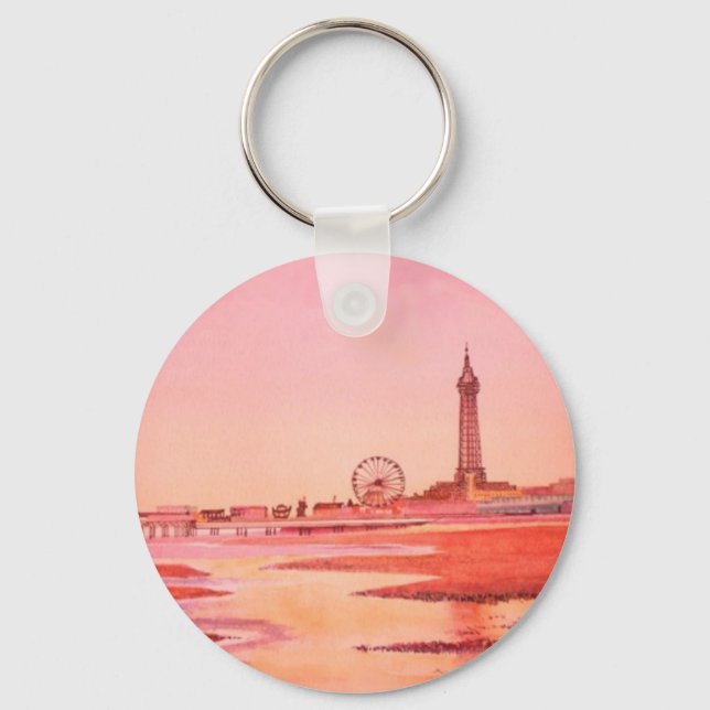 Blackpool Tower. Schlüsselanhänger (Vorderseite)