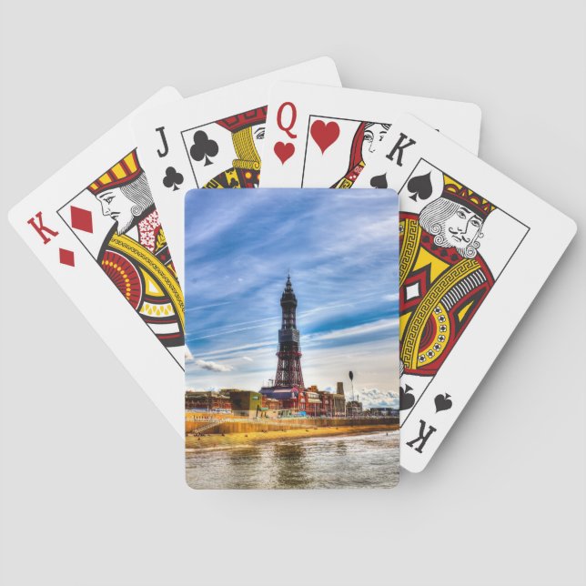 Blackpool Tower Spielkarten (Rückseite)