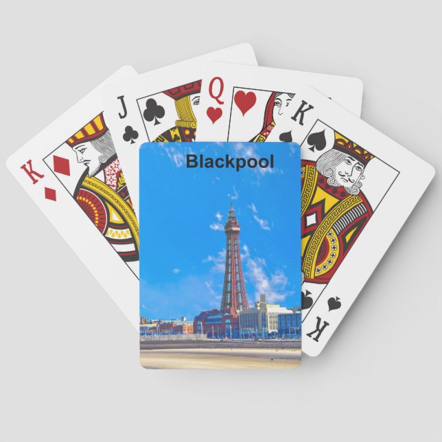 Blackpool Tower Spielkarten (Rückseite)