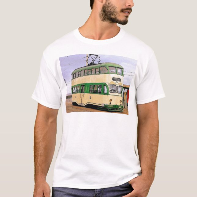Blackpool-Tram T-Shirt (Vorderseite)