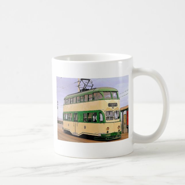 Blackpool-Tram Tasse (Rechts)