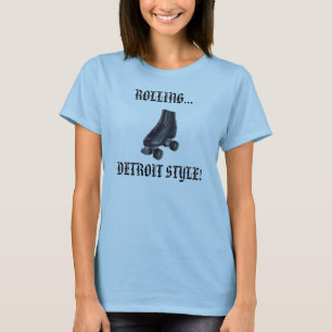blackriedellskate, ROLLENDE… DETROIT-ART! T-Shirt