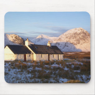 Blackrock Cottage, Glencoe, Highlands, Schottland Mousepad