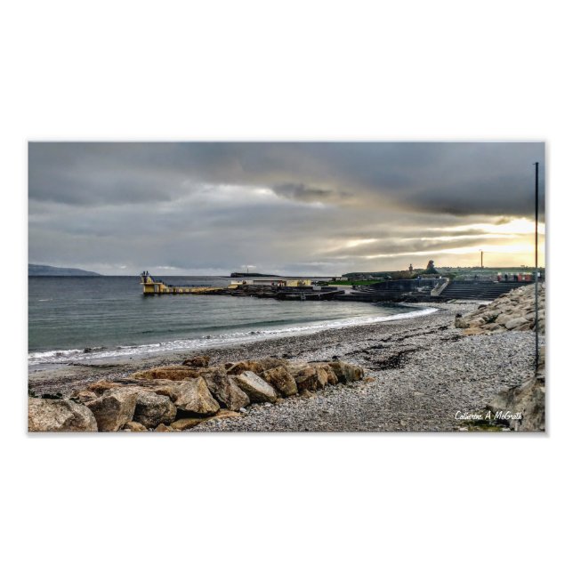Blackrock Diving Board, Salthill, Galway Fotodruck (Vorne)