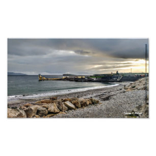 Blackrock Sprungbrett, Salthill, Galway Fotodruck