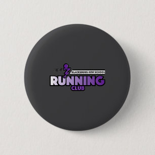 Blacksburg New School Laufverein Button