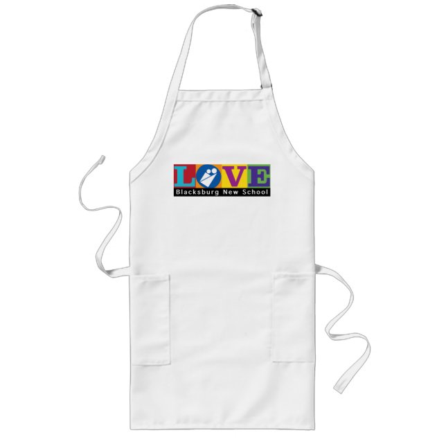 Blacksburg New School Long Apron Lange Schürze (Vorne)