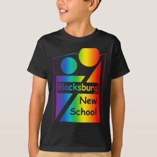 Blacksburg New School Retro-Design T-Shirt