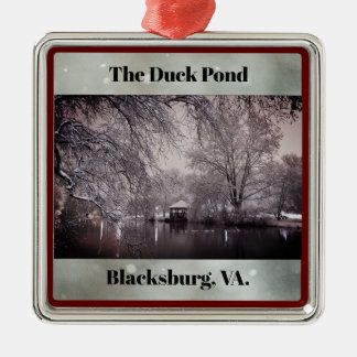 Blacksburg, VA.Weihnachtsschmuck Ornament Aus Metall