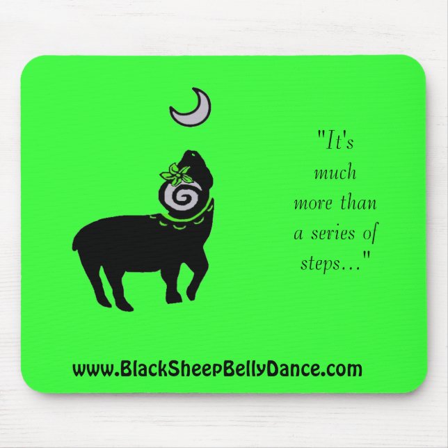 BlackSheep BellyDance Mousepad! Mousepad (Vorne)